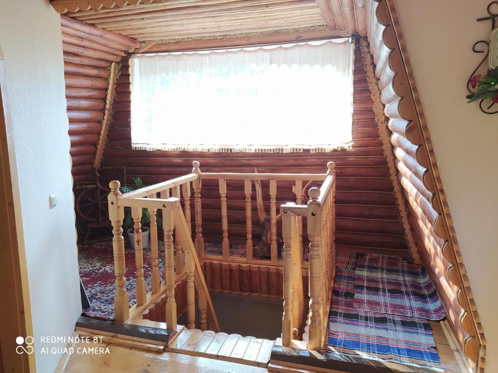 Balkón nebo terasa v ubytování Гостьовий будинок