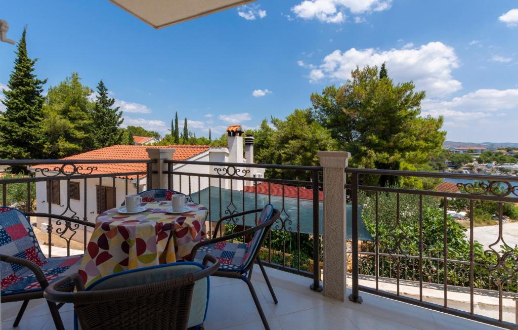 Balkón nebo terasa v ubytování Apartments Listes