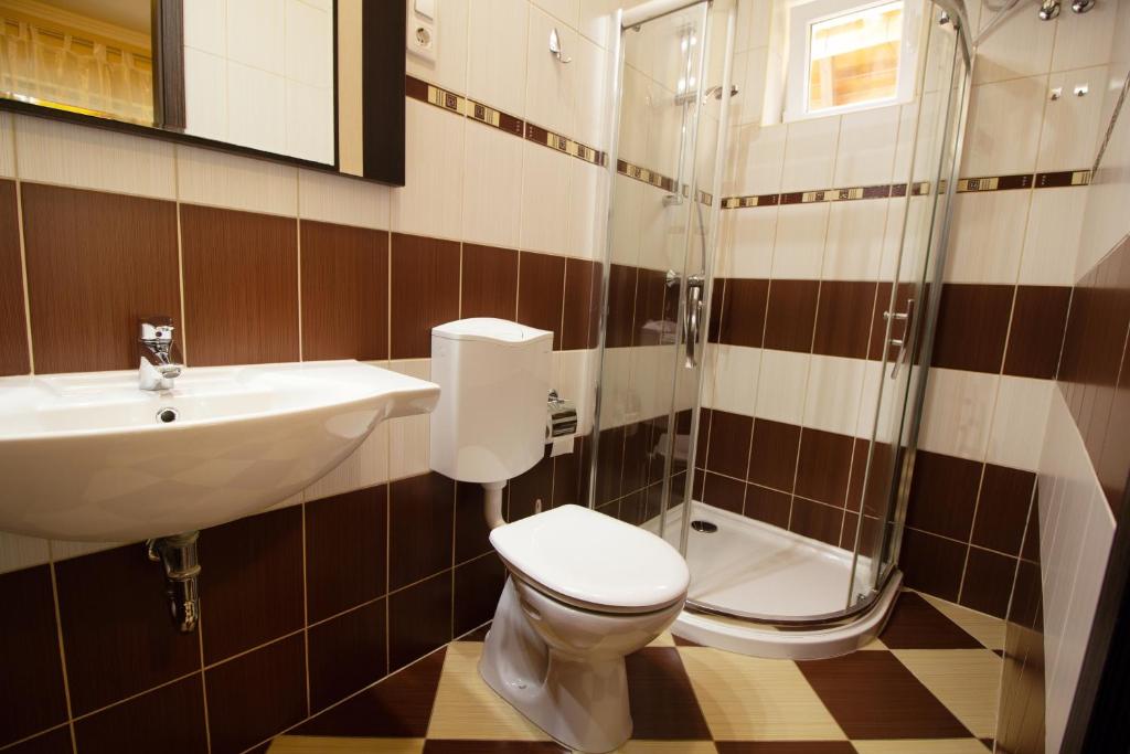 Kúpeľňa v ubytovaní Bella Villa
