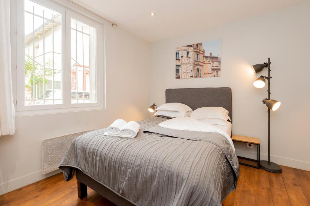 Studio Cozy Gare - Meublé de Boubée by Ceciloue - Studio Apartment