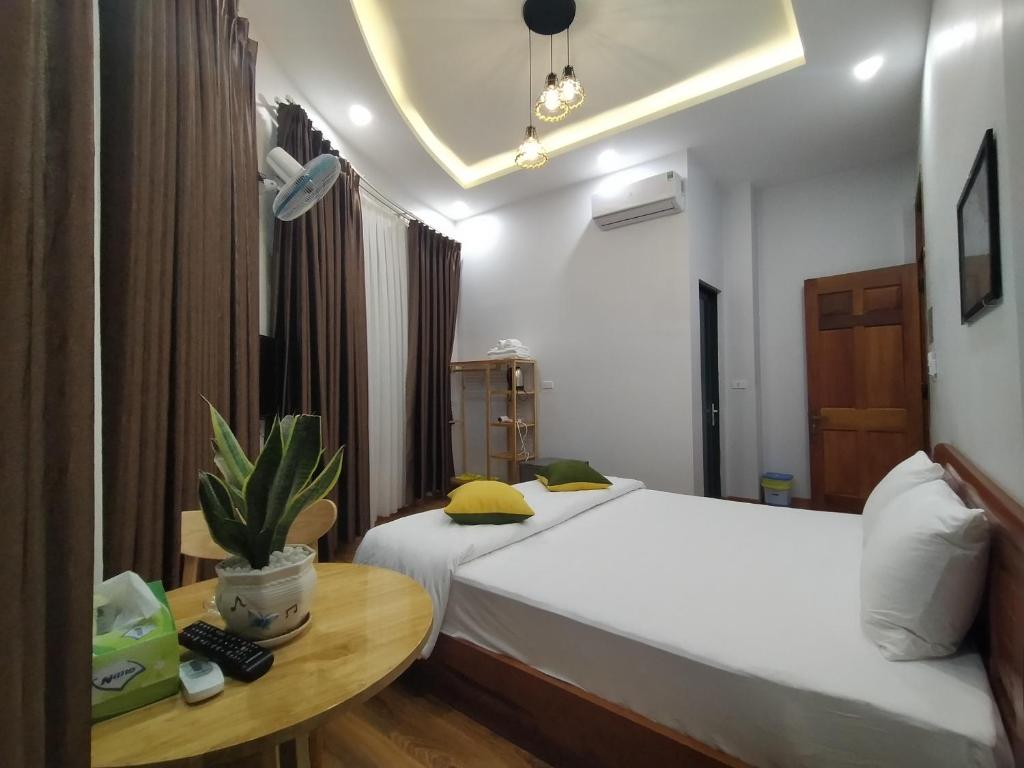 Postel nebo postele na pokoji v ubytování Việt Homestay Quy Nhơn