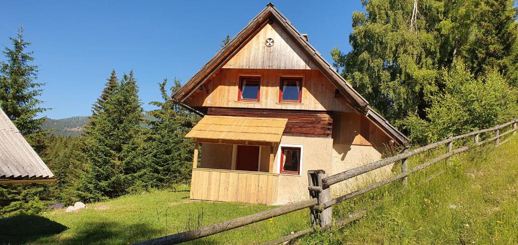 Příroda nedaleko prázdninového domu
