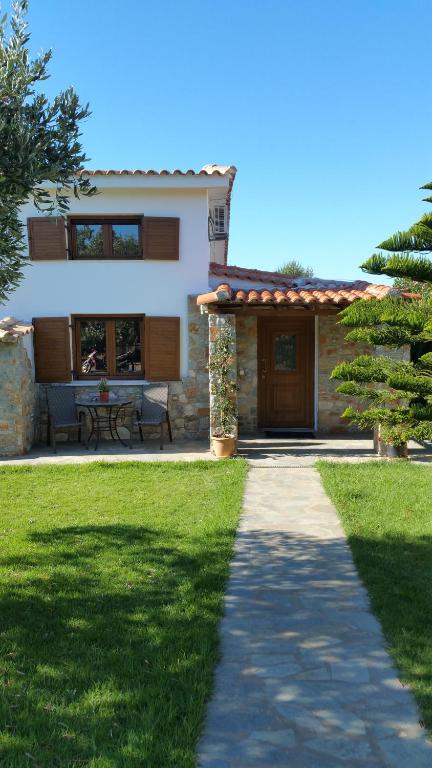 Zahrada ubytování BAREFOOT COTTAGE