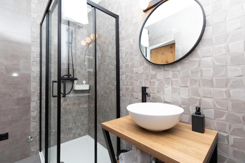 Kúpeľňa v ubytovaní Luxury Apartman Tinel