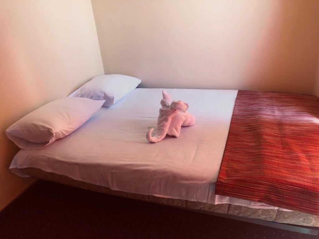 Postel nebo postele na pokoji v ubytování Family Hotel Deja Vu