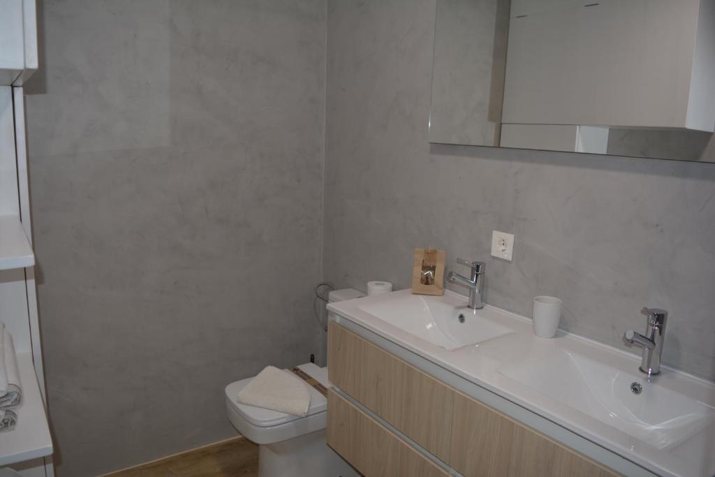 A bathroom at Casa Capricho