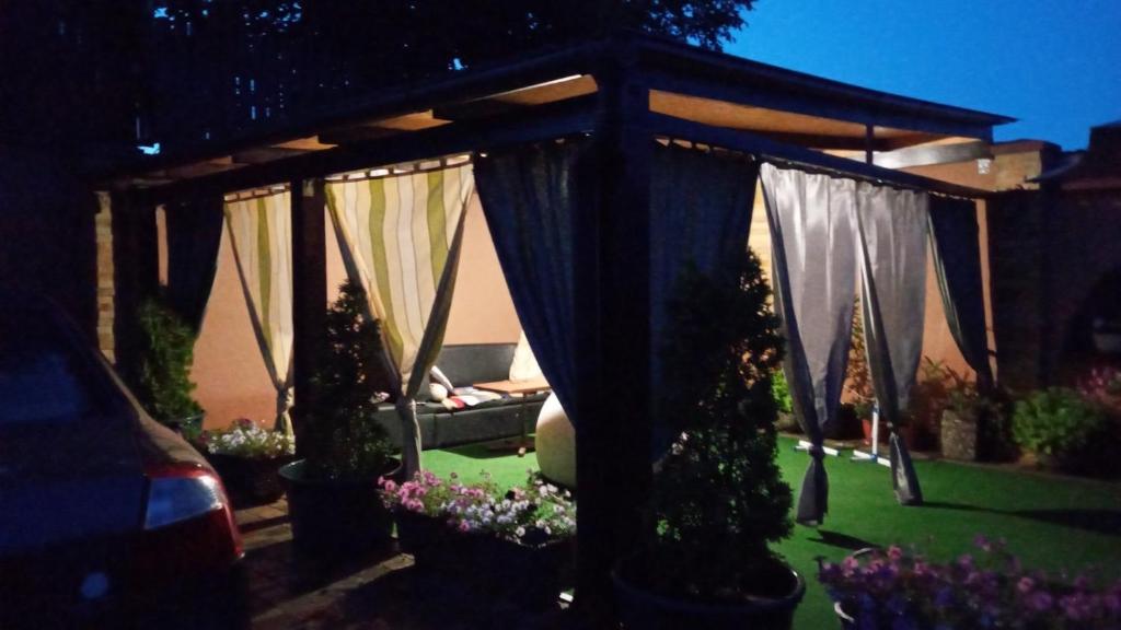 Zahrada ubytování Guest House Zhanna