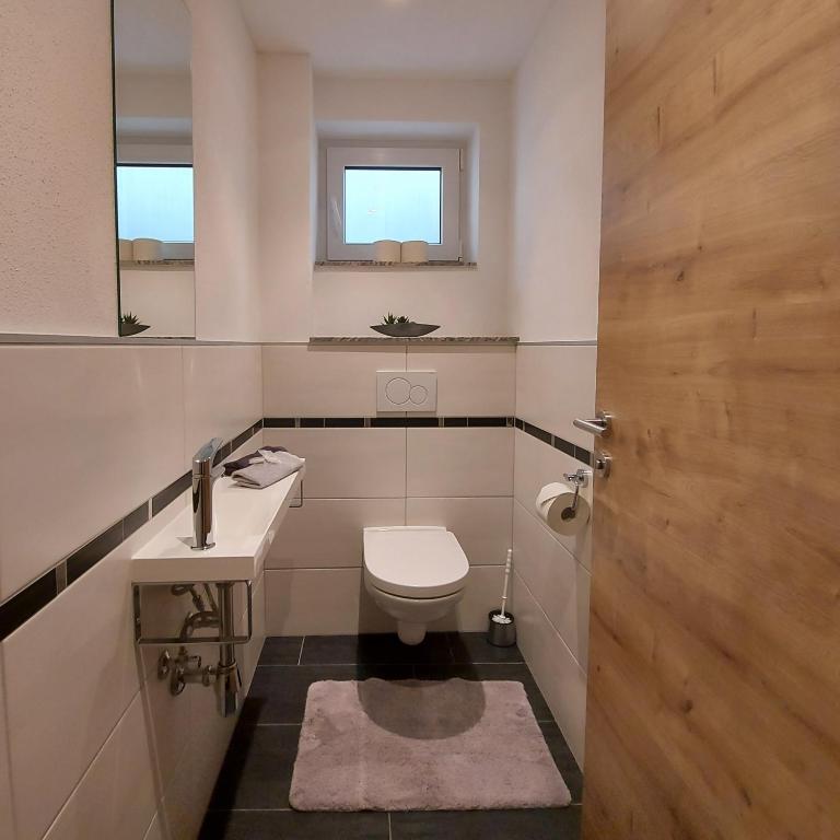 Kúpeľňa v ubytovaní Apart Montis