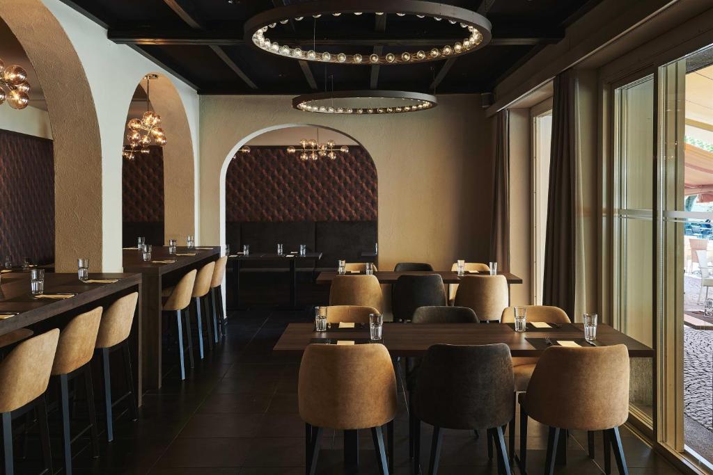 Posezení v ubytování Piazza Ascona Hotel & Restaurants