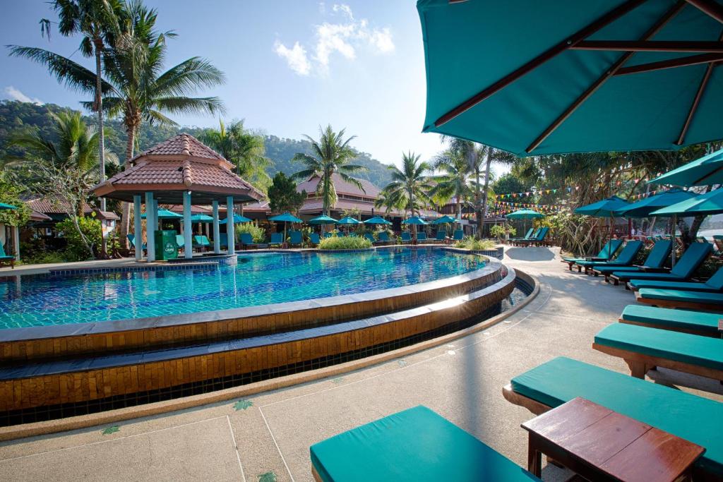 Bazén v ubytování Koh Chang Paradise Resort & Spa nebo v jeho okolí