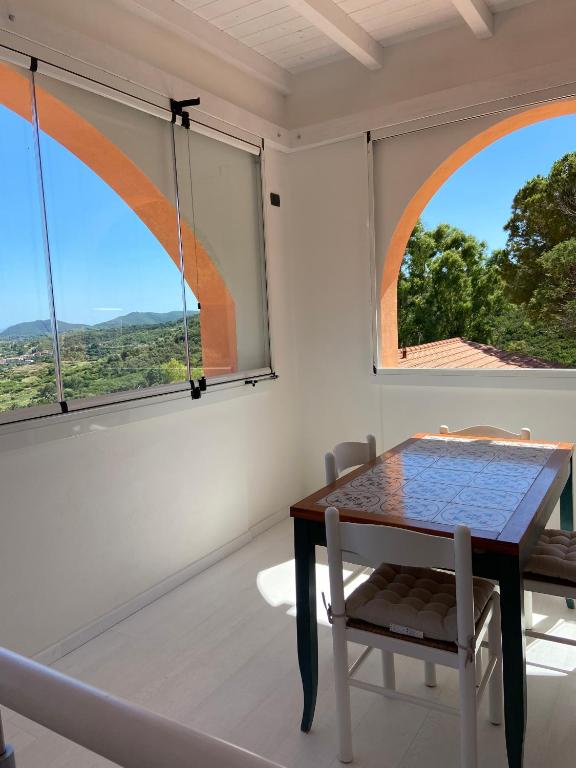 Balkón nebo terasa v ubytování Residence Le Solane