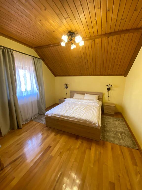 Postel nebo postele na pokoji v ubytování Guest house Mountain View