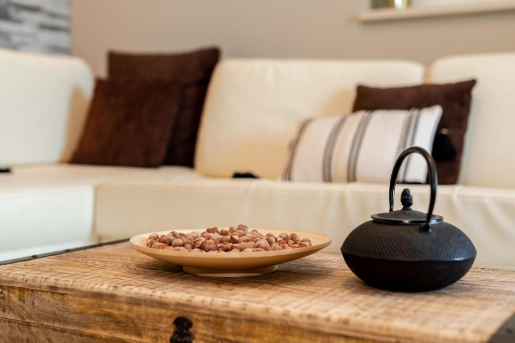Posedenie v ubytovaní Apartment Cami -Stylish apartment with a beautiful seaview