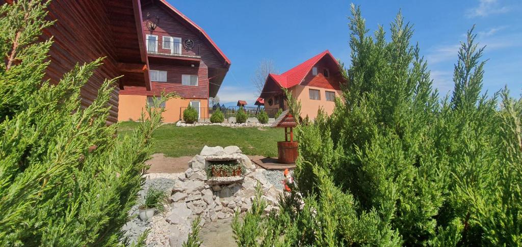 Zahrada ubytování Cabana Popasul Vânătorului