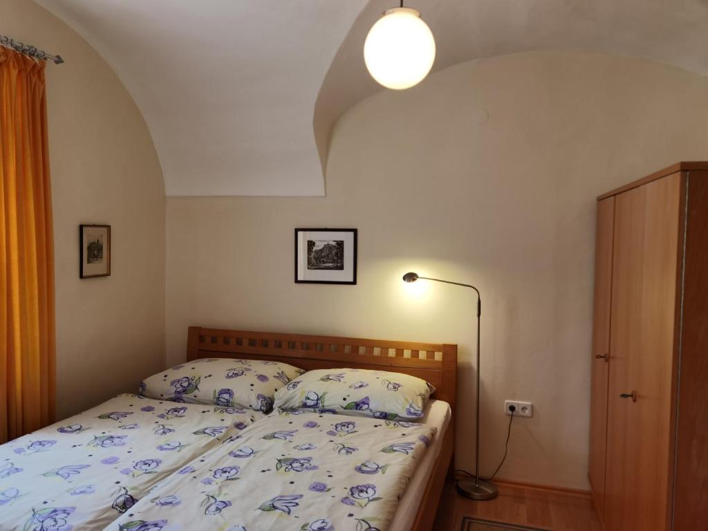 Postel nebo postele na pokoji v ubytování Haus Pleterski