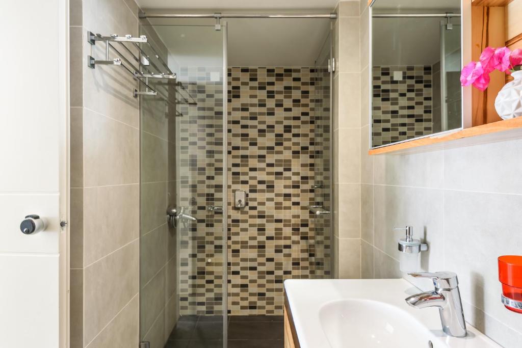 Kúpeľňa v ubytovaní Despina Apartments