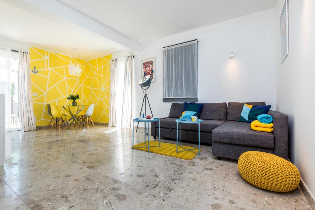 Posezení v ubytování Apartment Apsyrtides