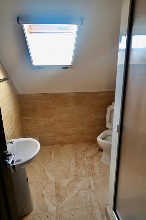 Koupelna v ubytování Casa Pop