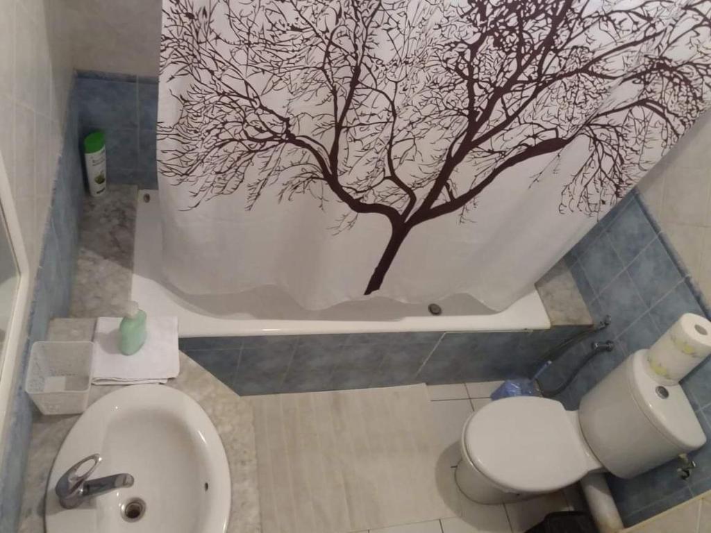 Koupelna v ubytování Belaire host appartment