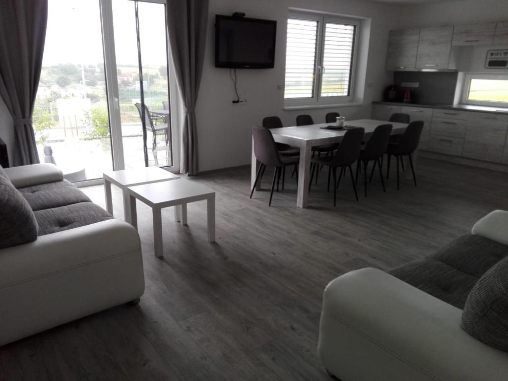 Część wypoczynkowa w obiekcie apartmán U Rané BOBULE