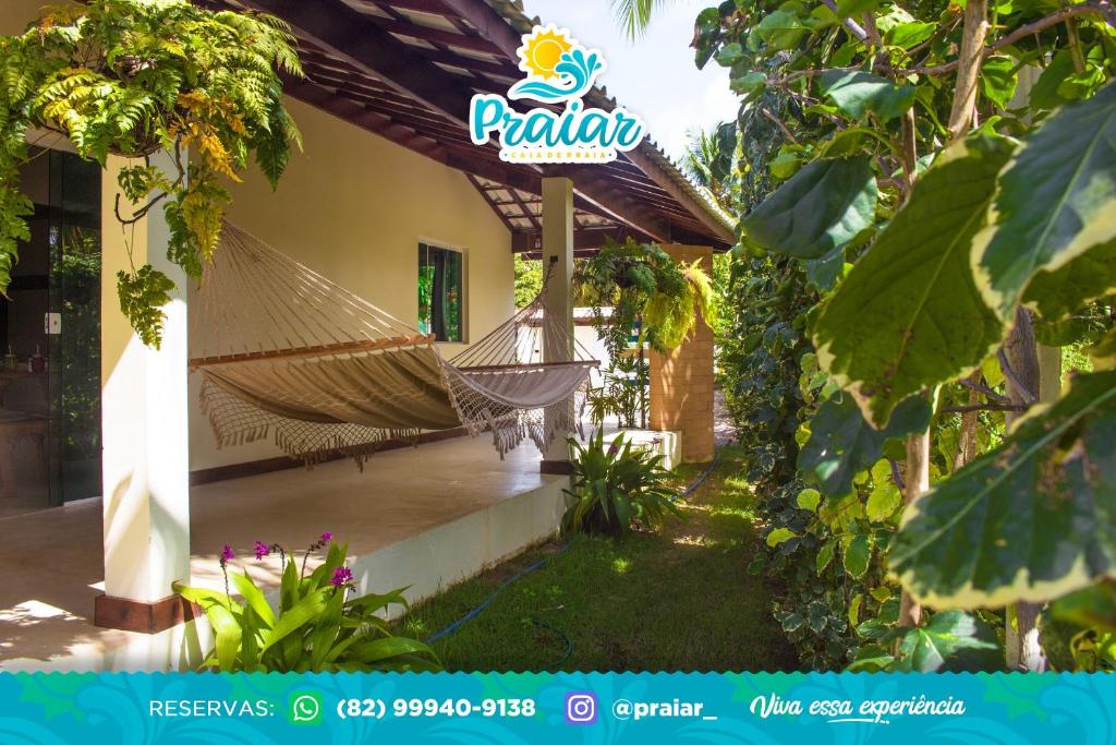  Praiar - Casa pé na areia - Patacho Milagres