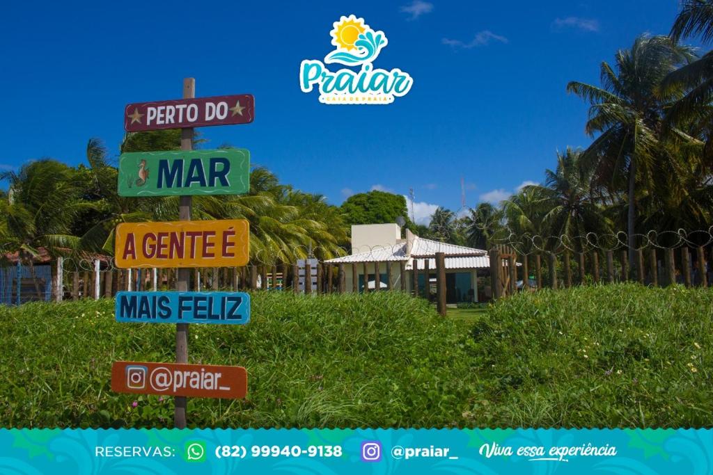  Praiar - Casa pé na areia - Patacho Milagres