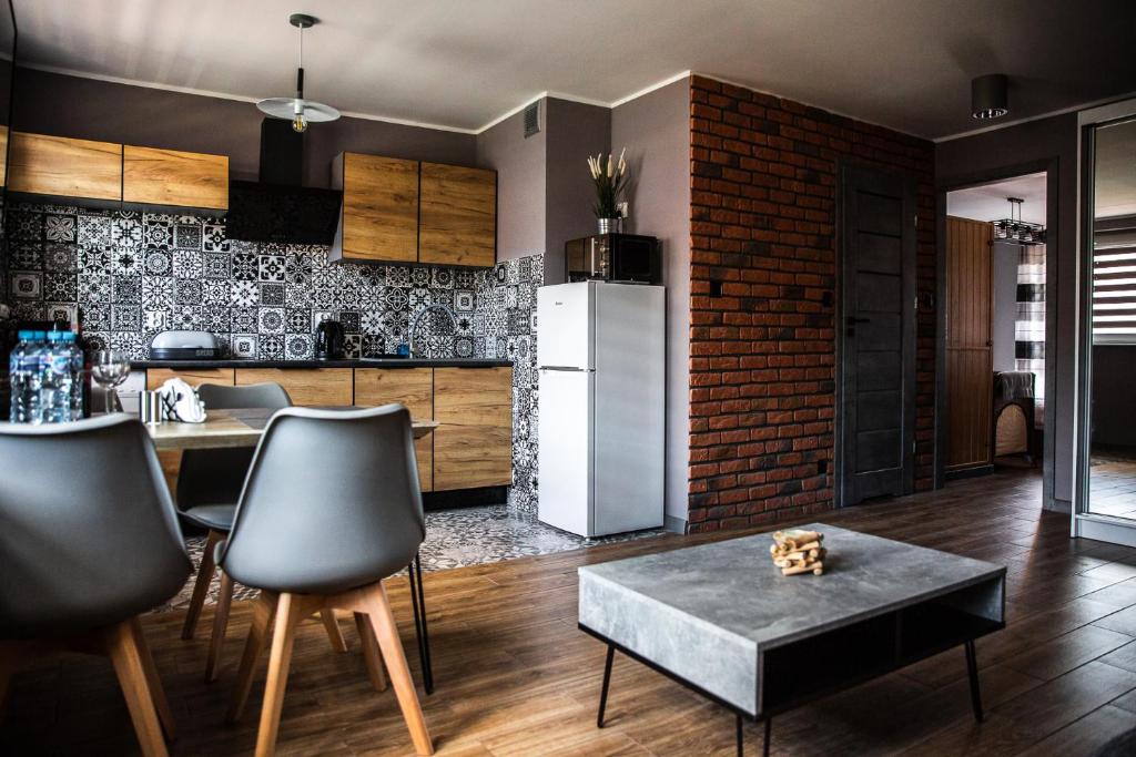 Kuchyňa alebo kuchynka v ubytovaní Apartament Chillout