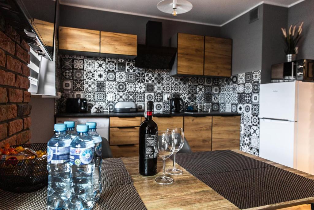 Kuchyňa alebo kuchynka v ubytovaní Apartament Chillout