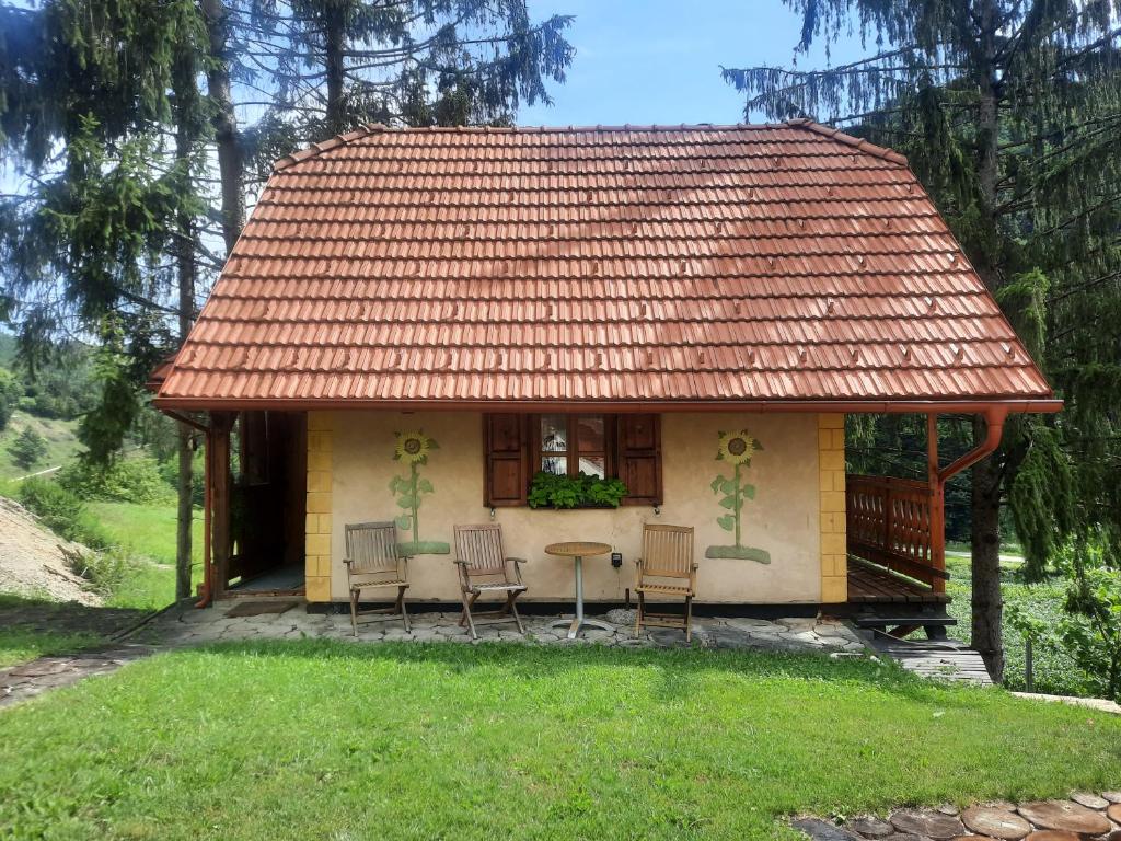 Zahrada ubytování Pastirski stan