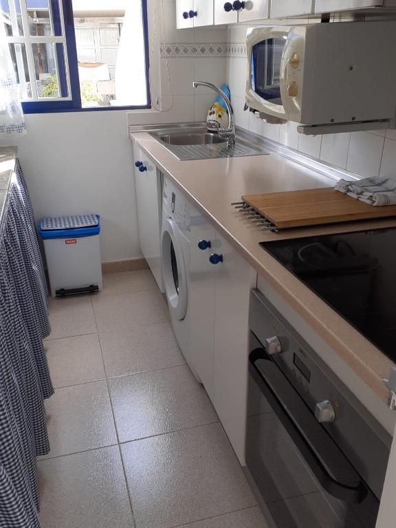 Kuchyň nebo kuchyňský kout v ubytování Casa El Salao