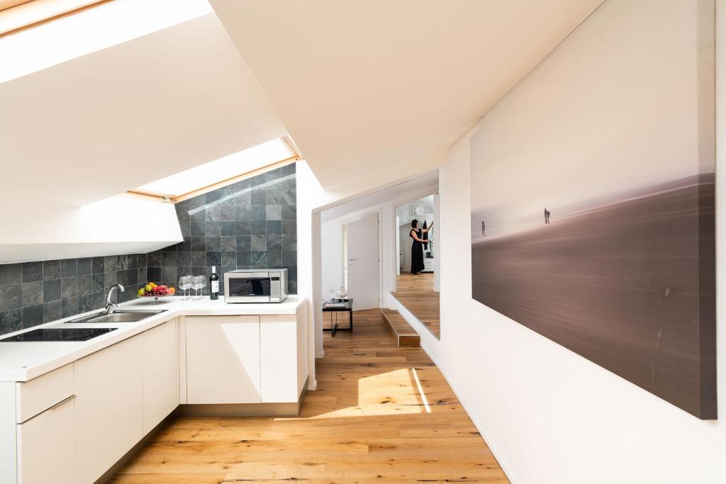 Kuchyňa alebo kuchynka v ubytovaní Re Dionisio Luxury Suites