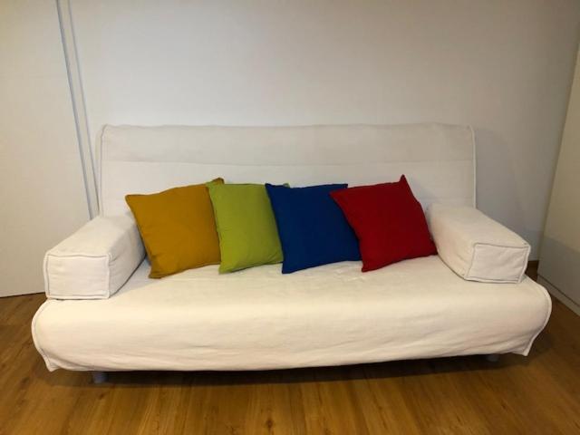 Postel nebo postele na pokoji v ubytování Apartma na hüti