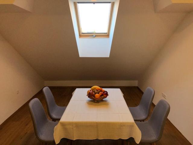 Posezení v ubytování Apartma na hüti