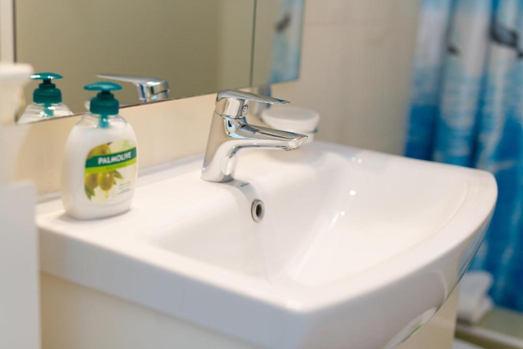 Koupelna v ubytování Stella Apartmani Malinska Samoborska 9