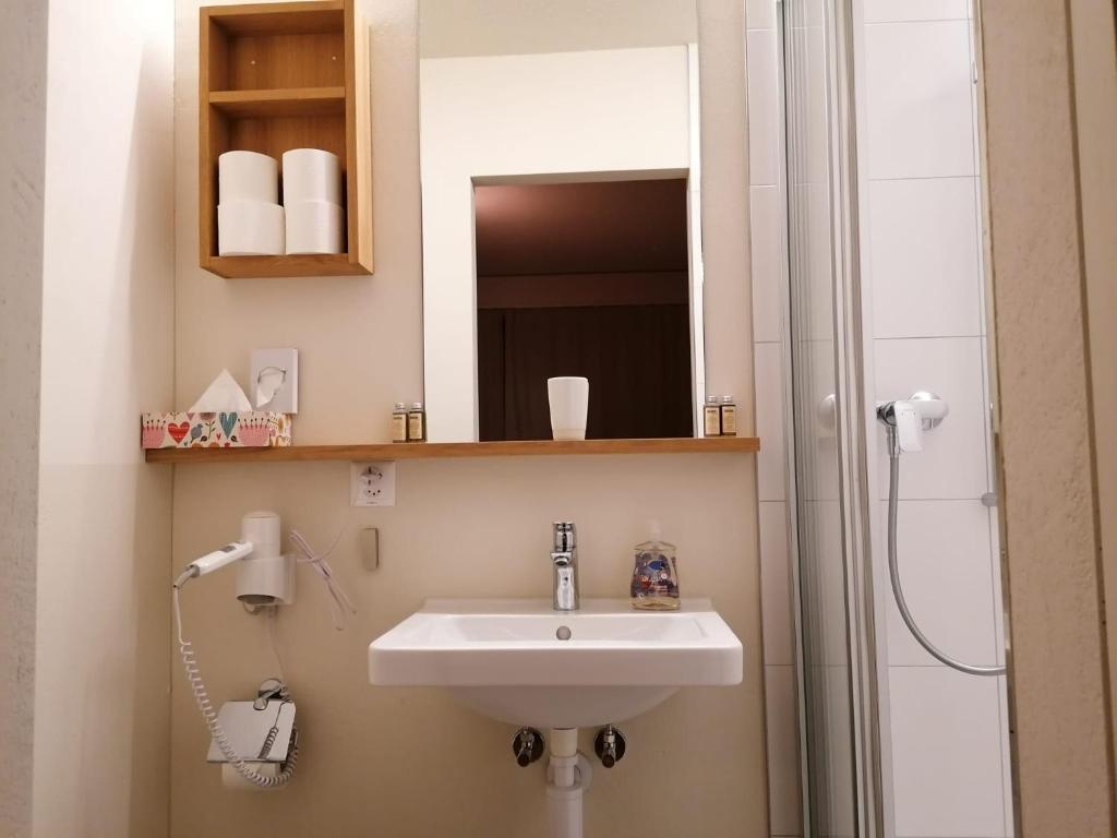 Koupelna v ubytování Easy-Living Buholz Hoch 12