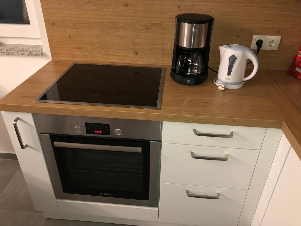 Kuchyňa alebo kuchynka v ubytovaní Apartment Lea