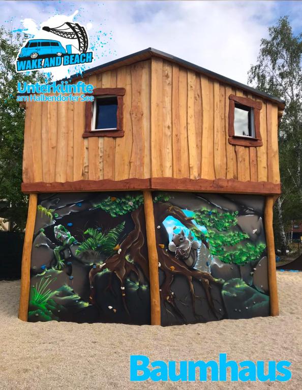 Unterkünfte bei Wake and Beach am Halbendorfer See - Casa Del árbol
