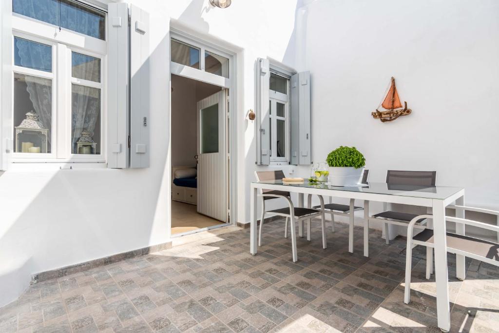 Patio alebo iná vonkajšia časť ubytovania Casa Nostalgia