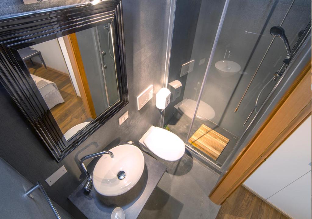 A bathroom at Locanda Al Centrale