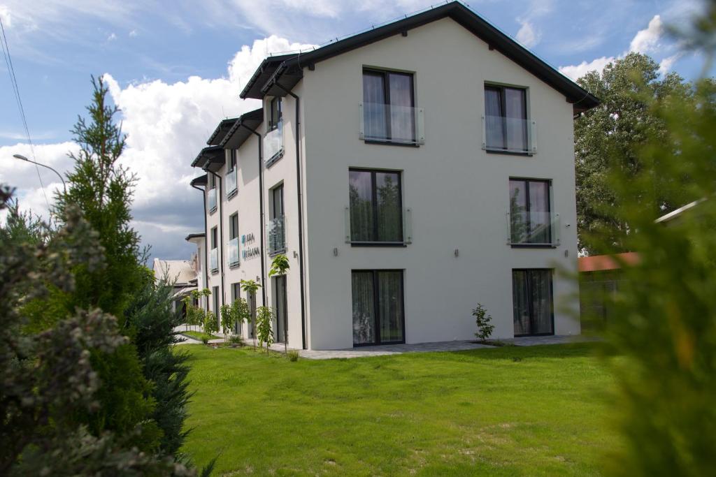 Budova, kde se bed and breakfast nachází