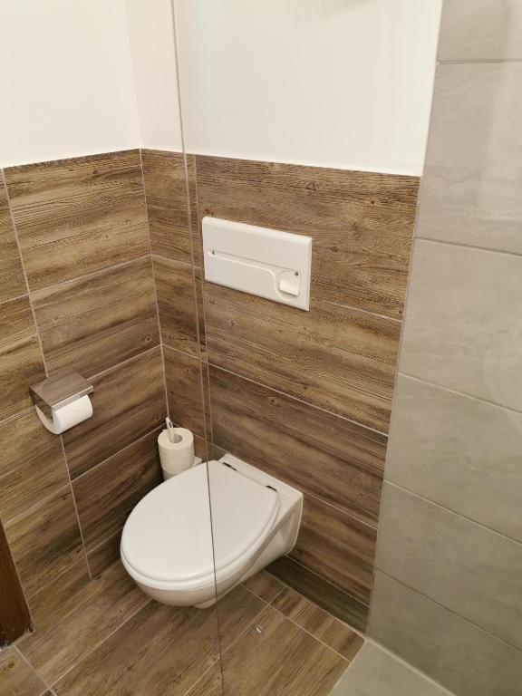 Kúpeľňa v ubytovaní Ferienwohnung Saunahaus