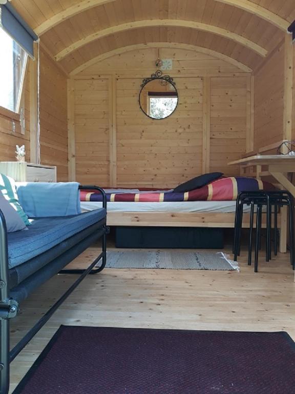 Postel nebo postele na pokoji v ubytování Quinta Portugo