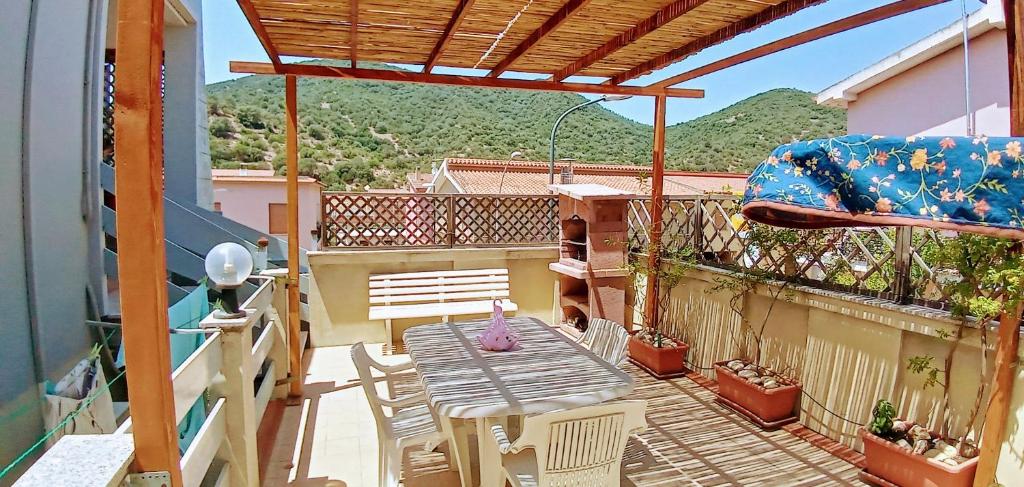 Casa Vacanze Sole e Mare tesisinde bir balkon veya teras