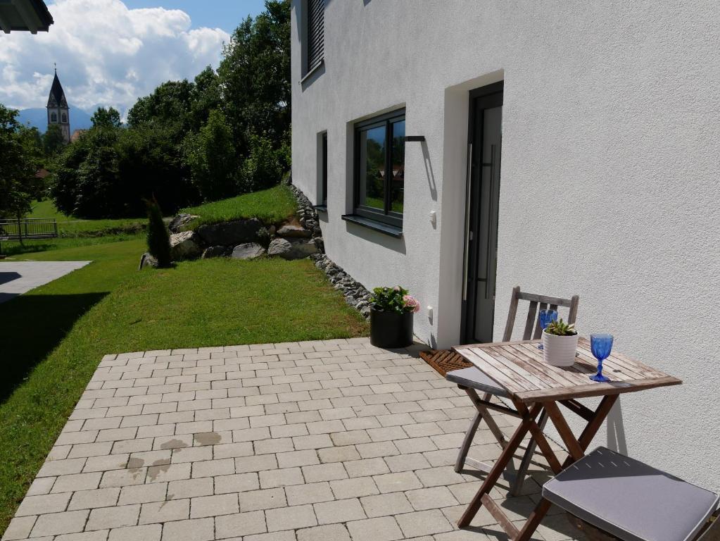 Zahrada ubytování Ferienwohnung Astis