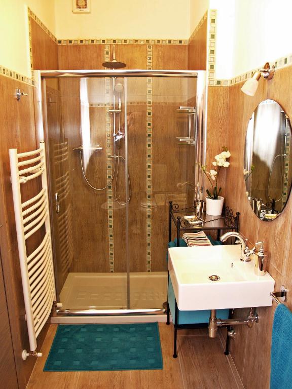 Kúpeľňa v ubytovaní R&B Locanda Le Bighe