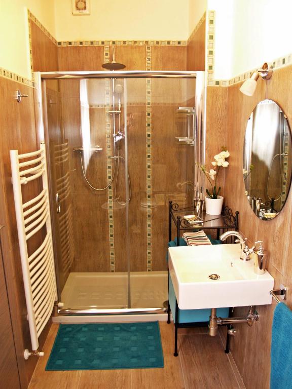 Kúpeľňa v ubytovaní R&B Locanda Le Bighe