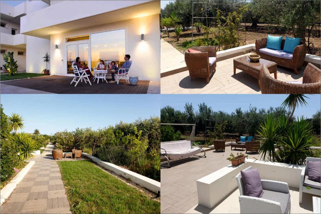 Zahrada ubytování Villa Giadel