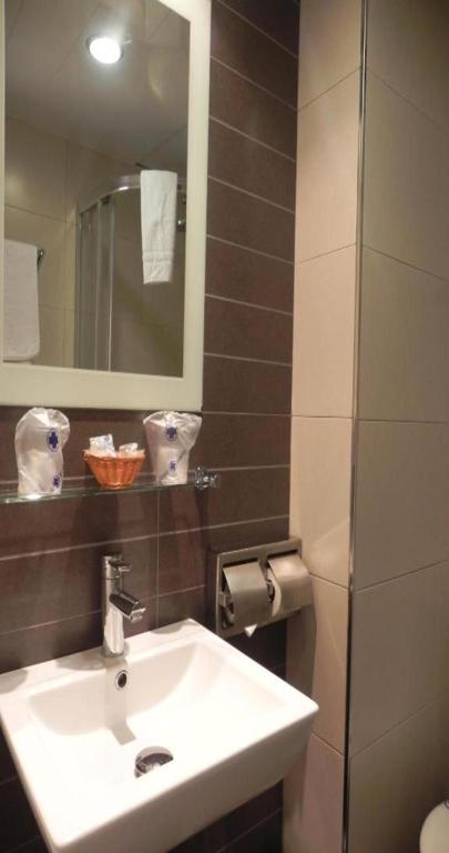 Kúpeľňa v ubytovaní Hotel Bonaire