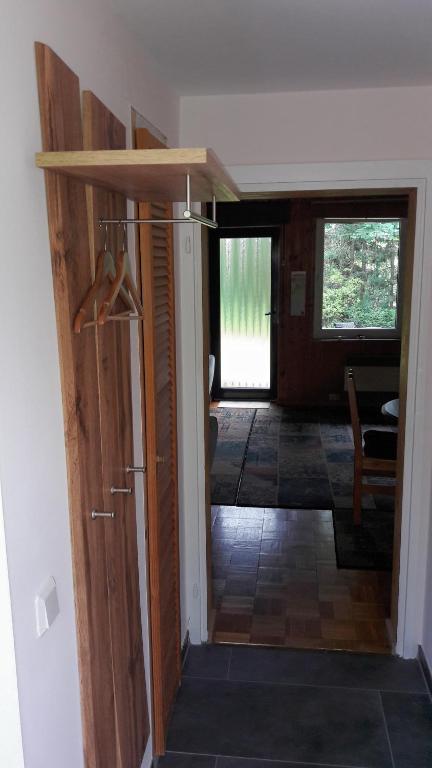 Postel nebo postele na pokoji v ubytování Finnhaus Neubauer