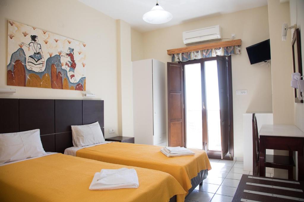 A bed or beds in a room at Villa Stella